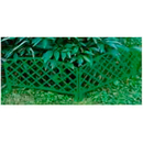 Забор "Плетенка" (дл. 46 см, выс.28 см), цвет зеленый